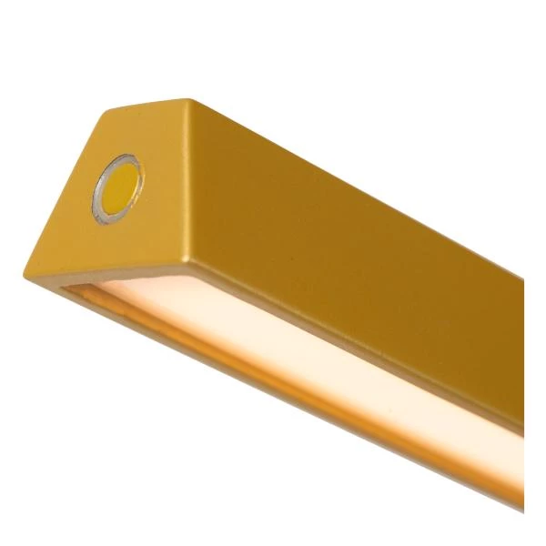 Lucide LAVALE - Lampe de table - LED Dim. - 1x3W 2700K - Jaune Ocre - détail 3